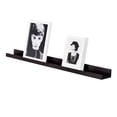 thumbnail image 1 of WELLAND Vista Photo Ledge Floating Shelves Picture Ledge Wall Mounted Shelf Display, 36''L x 3.5''D x 2''T, Espresso, 1 of 5