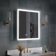 thumbnail image 1 of ANGELES HOME 30" x 32" LED Medicine Cabinet with Lights, 3X Magnify Makeup Mirror, Bathroom Vanity Mirror Cabinet with Storage, Defogger, Dimmable, Memory Function, Outlets & USB, Double Open Door, 1 of 16