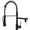 Oil Rubbed Bronze, variant on ANGELES HOME Kitchen Faucet with Pull Down Sprayer, 360° Rotation Single Handle Spring Sink Faucets 3 Modes for Farmhouse Camper Laundry Utility Rv Wet Bar