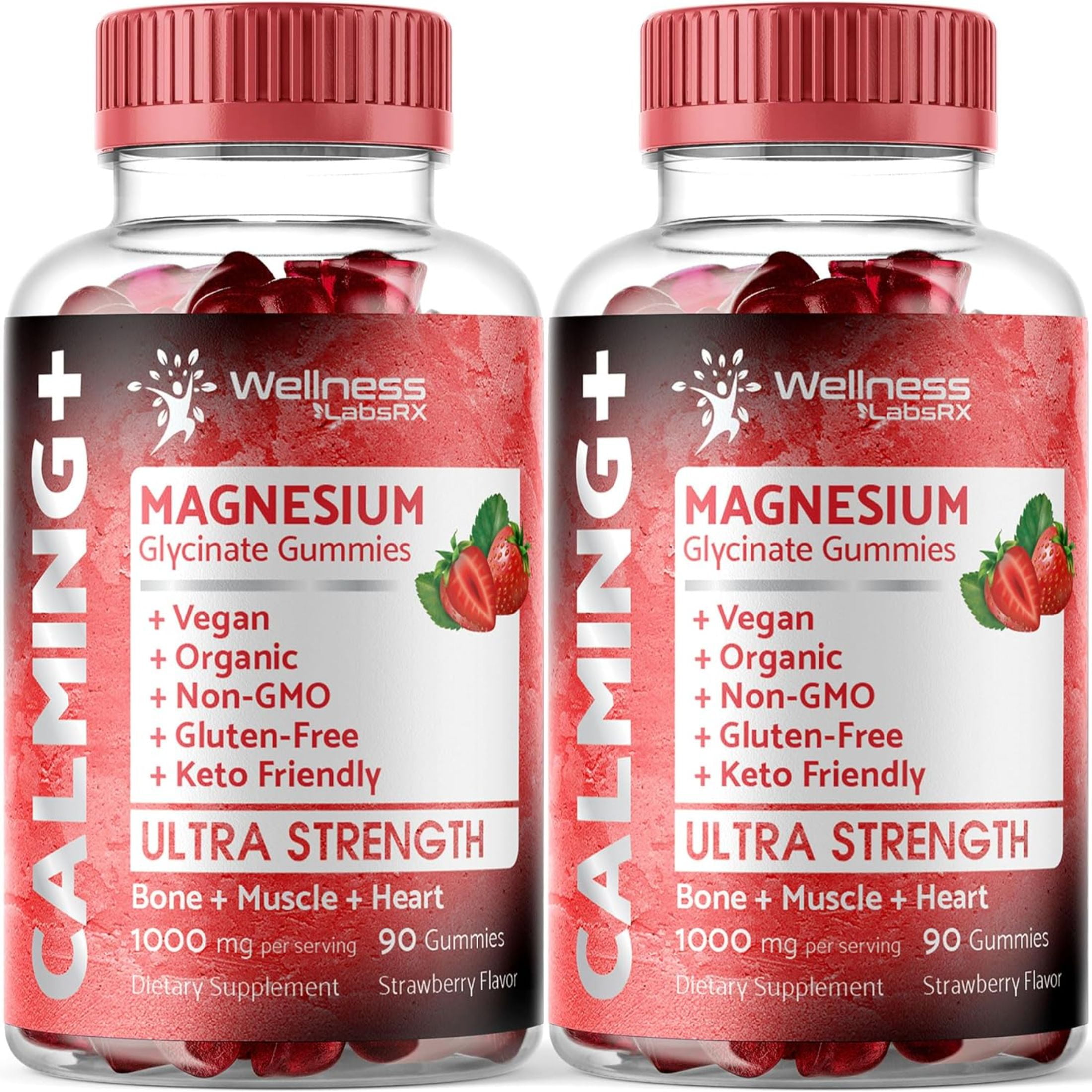 WELLNESS LABSRX Magnesium Glycinate Gummies 1000 mg Chewable