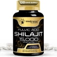 thumbnail image 1 of WELLNESS LABSRX Shilajit Capsules 15000mg, 120 Veggie Capsules, Organic Extract, 1 of 5