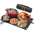 thumbnail image 1 of WELLPEAK Food Warming Mat, Electric Warming Trays for Home Buffet Party Gatherings, Full Surface Silicone Fast Heating Mat for Food with 3 Level Temperature, Auto-Off, Roll Up Food Warmer, 1 of 8