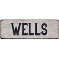 thumbnail image 1 of WELLS Vintage Look Gift Rustic Chic Metal Sign 6x18 206180036180, 1 of 1