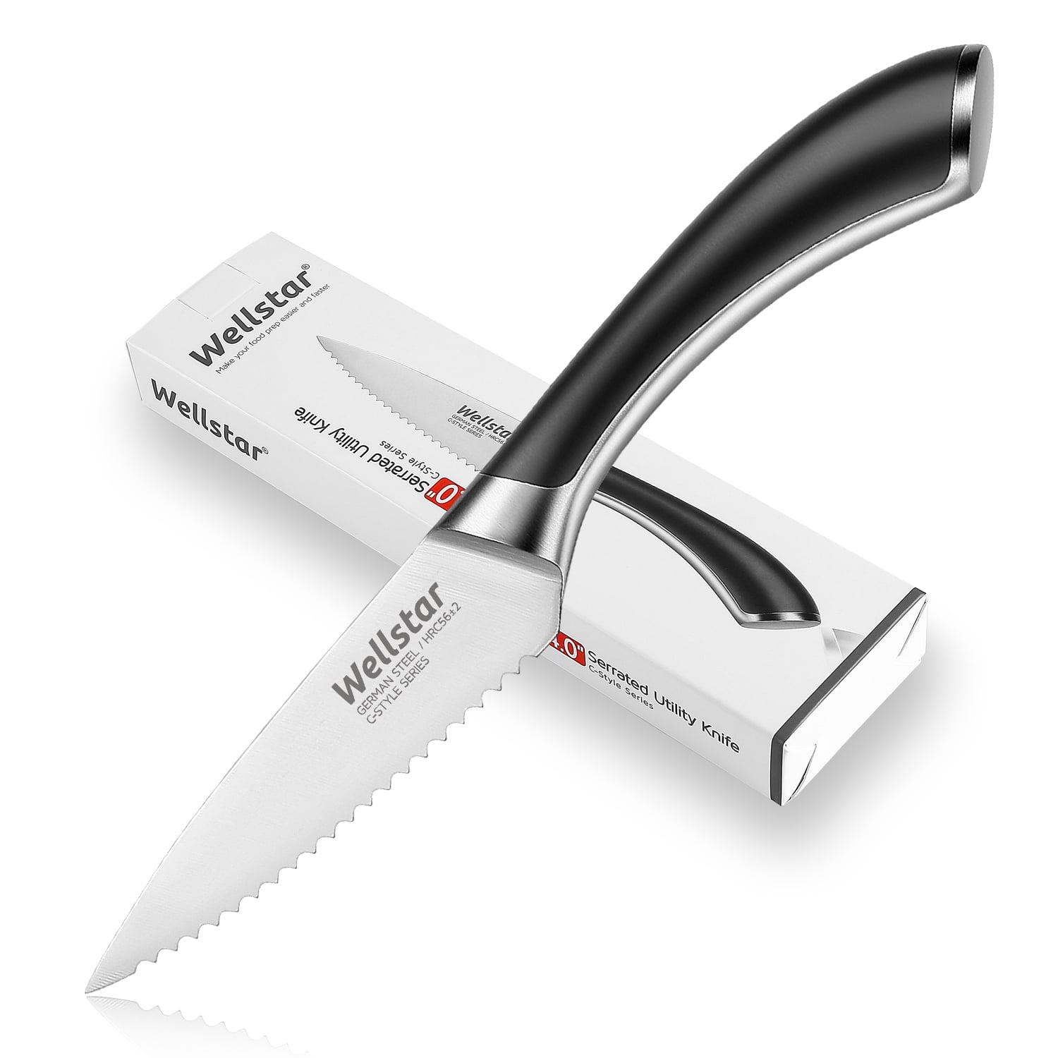 chef's knife 8 & paring knife 4 set, 4 STAR PROMO 11/19-12/31 - Whisk