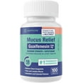 thumbnail interactive-video image 1 of WELMATE Cough Medicine Mucus Relief Guaifenesin 1200 mg Expectorant Tablets, 100 Count, 1 of 8