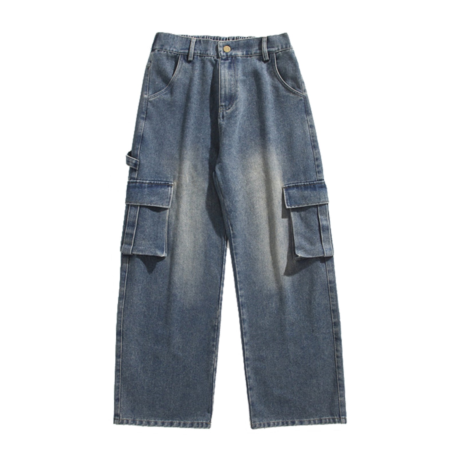Men' Wide Leg Cargo Pants
