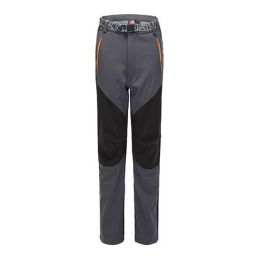 WELOIJEVBE Cargo Pants for Men Thickened Soft Ski Color Blocking Pants Pants Outdoor Men Pants