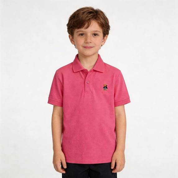 WELOIJEVBE Toddler Boy's Short Sleeve Polo Shirts Summer Active Performance Tops for Kid Classic Collared Neck Boys Button down 12-18 Months Boy Clothes