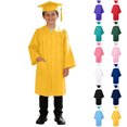 thumbnail image 1 of WELOIJEVBE Toddler Kids Kindergarten Graduation Cap and Gown for Toddlers Graduation Dress Outfit Yellow Cap and Gown for Kindergarten 2-3 Years, 1 of 4