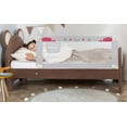 WELSPO 70" Bed Rail, Foldable Kids Infant Toddler Bed Guard Rails Toddler Baby Safety Barrier