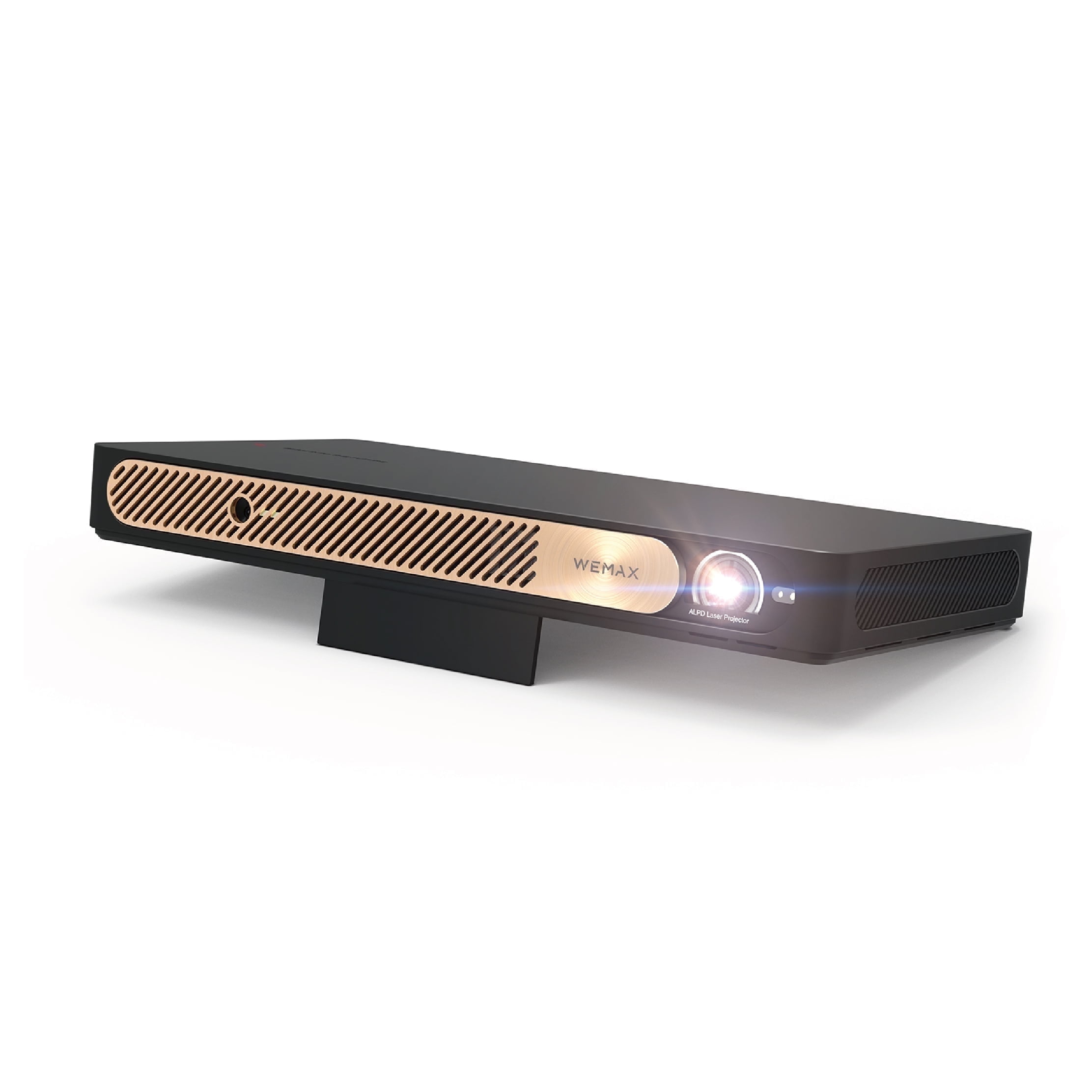 WEMAX Go Advanced Mini Smart Laser Projector with WiFi Bluetooth, Portable 1080P Projector 4K Supported, Built-in Battery, Auto Keystone, Stream Netflix, for Anywhere Movie Business Presentations
