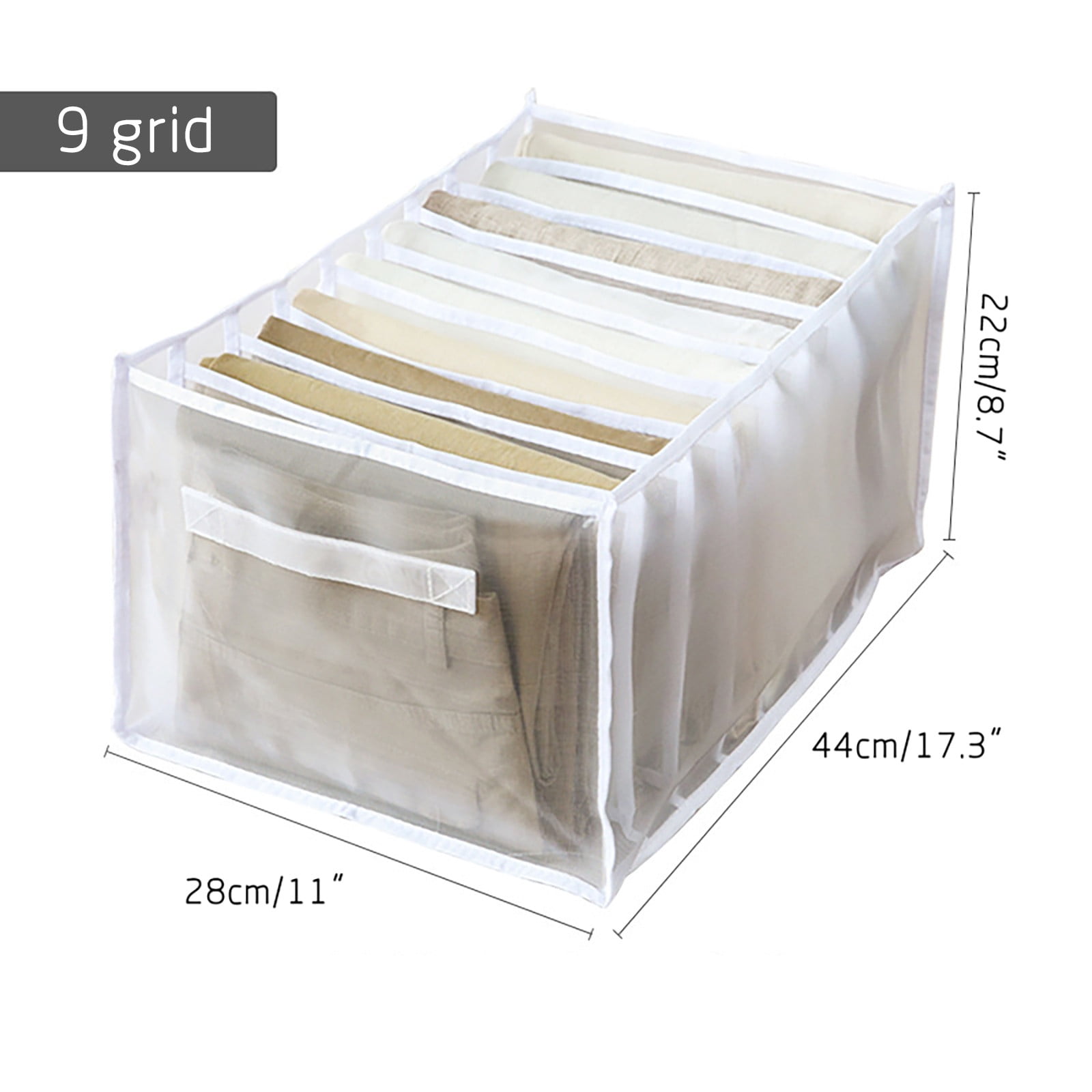 WEMDBD 1 Extra Underwear Storage Box With Compartments