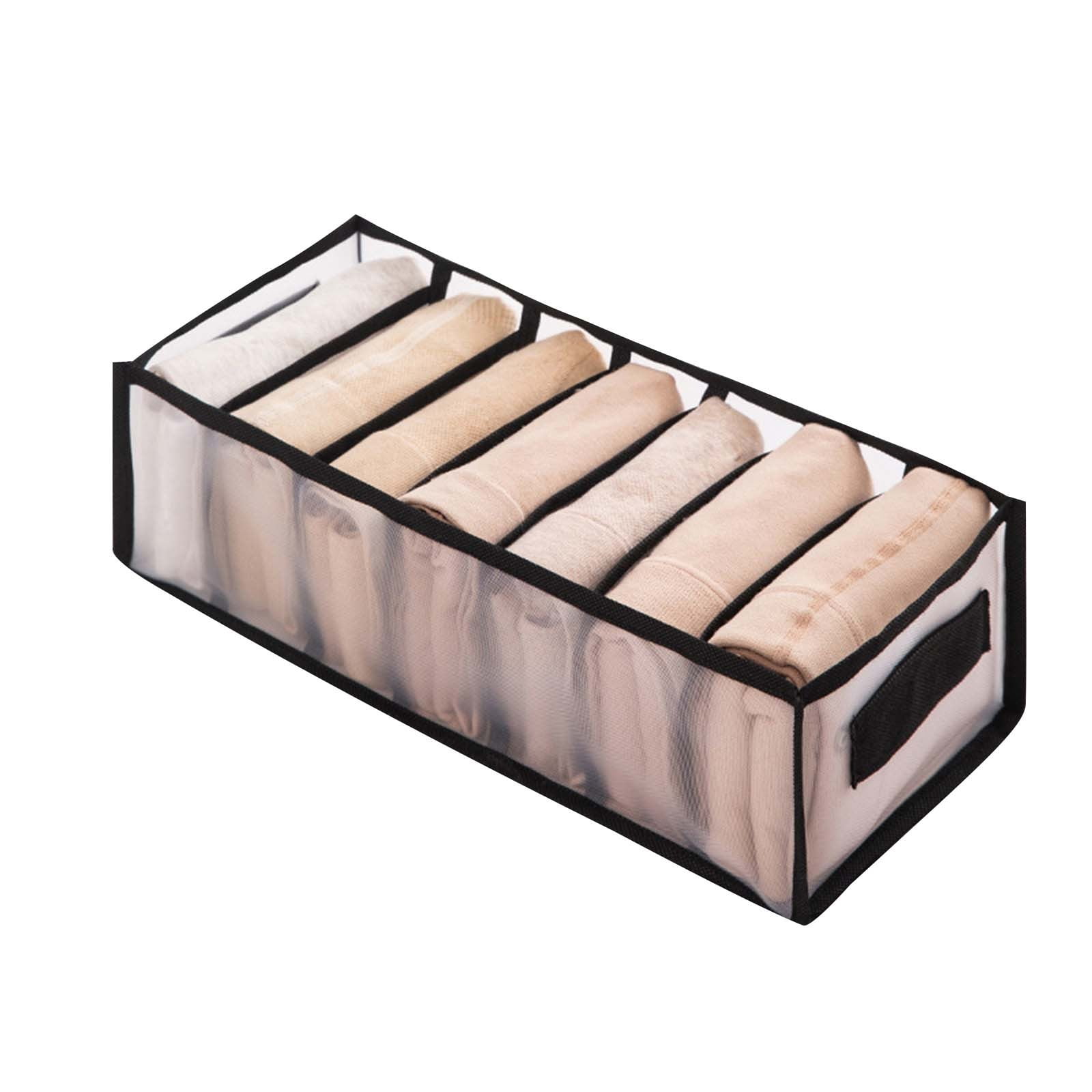 WEMDBD 1 Pc Underwear Storage Box With Compartments Socks