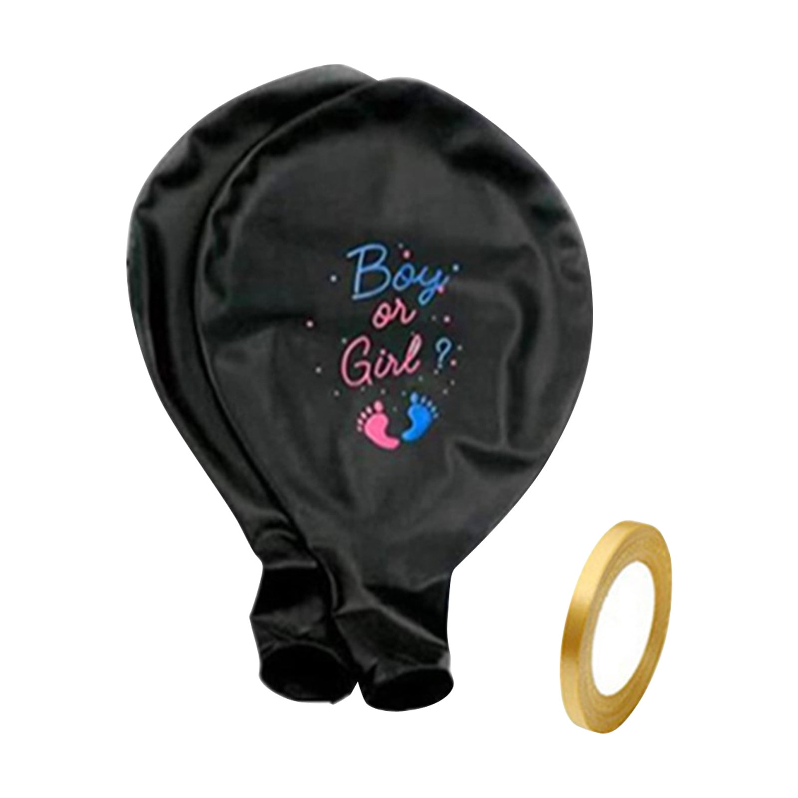 Gender Reveal Balloon,Boy Or Girl Balloon,2pcs 36 Inch Baby Gender Reveal Balloons With Heart