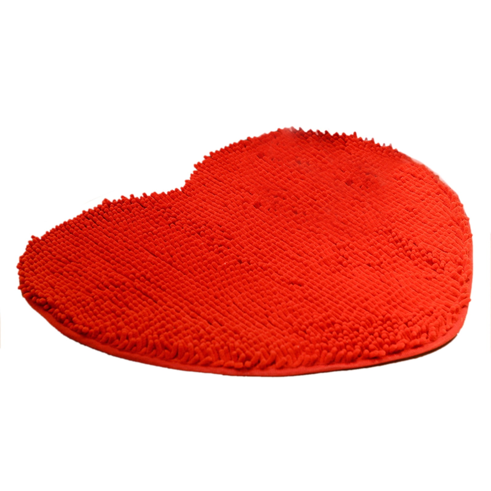 Heart Shaped Rug , Heart Shaped Decorative Floor Mat, Shower Mat, Non