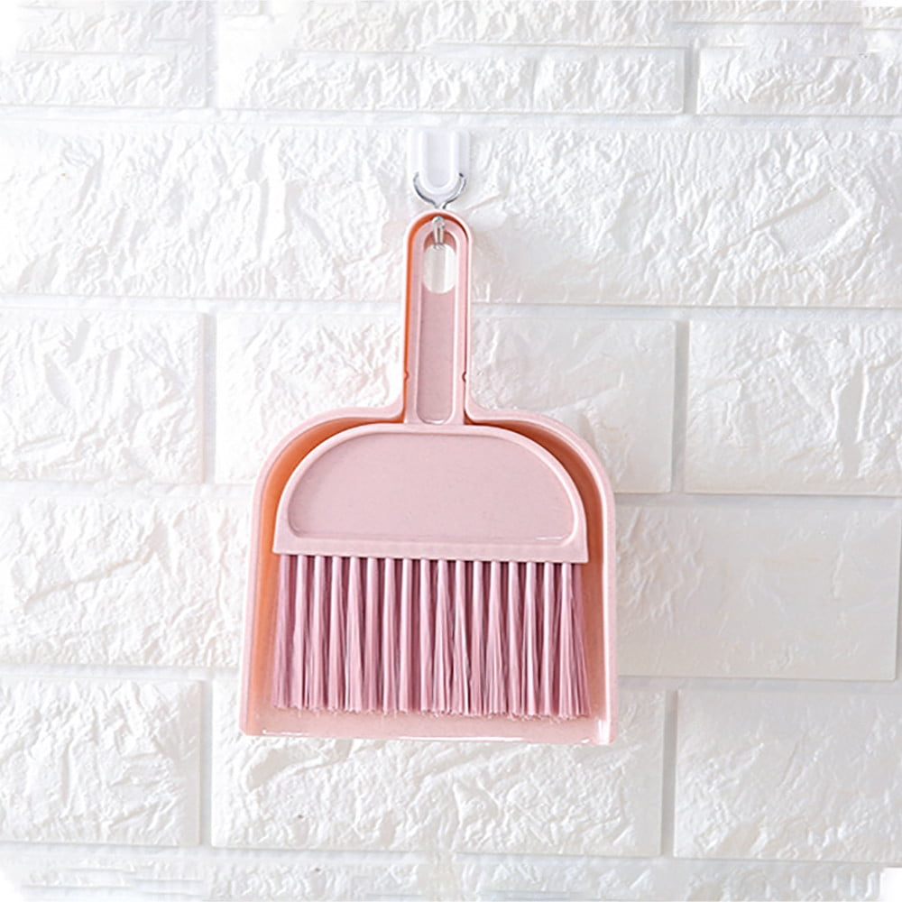 WEMDBD Mini Desktop Sweep Cleaning Brush Small Dustpan Set