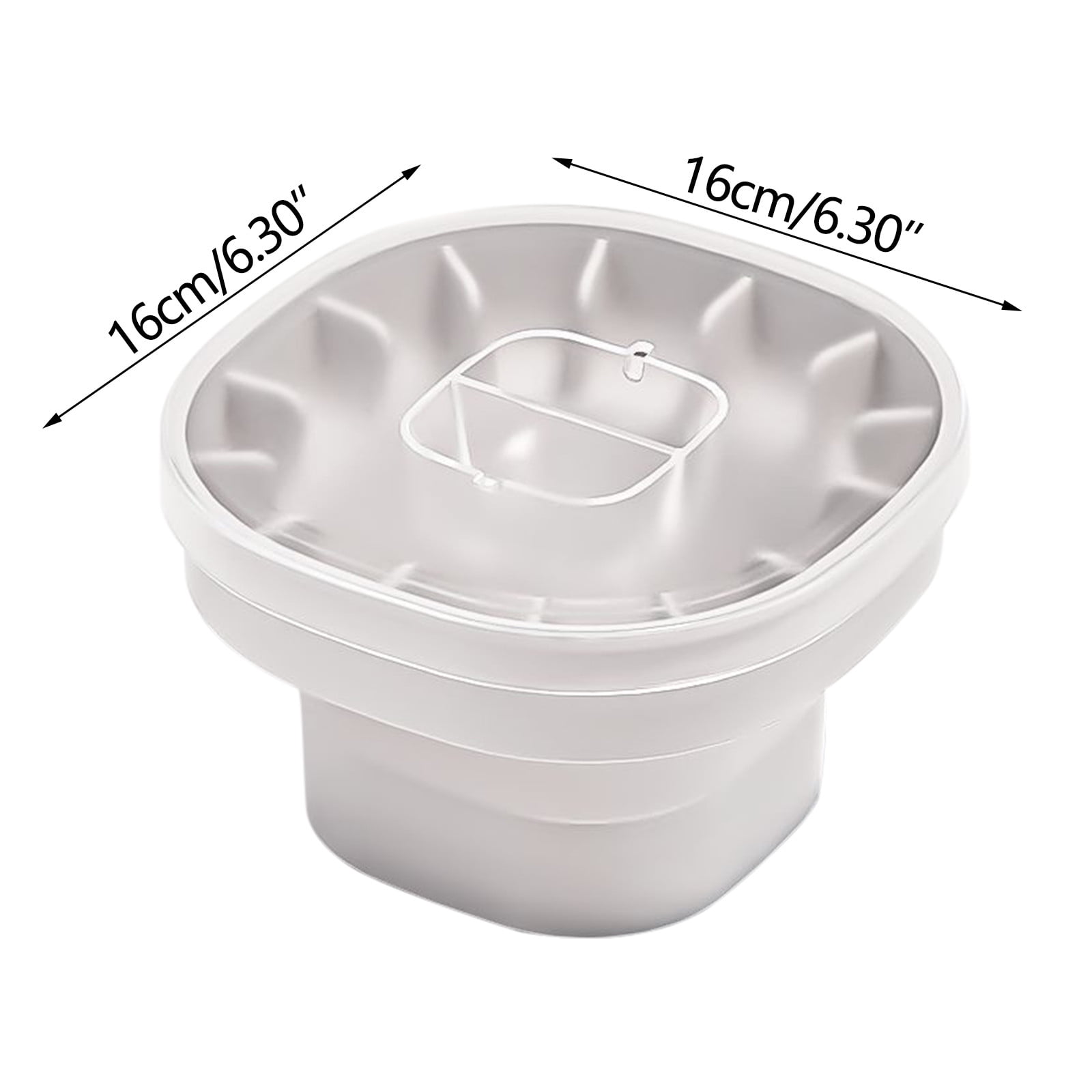 WEMDBD Portable Folding Ice Bucket Silicone Foldable Ice Bucket Ice ...