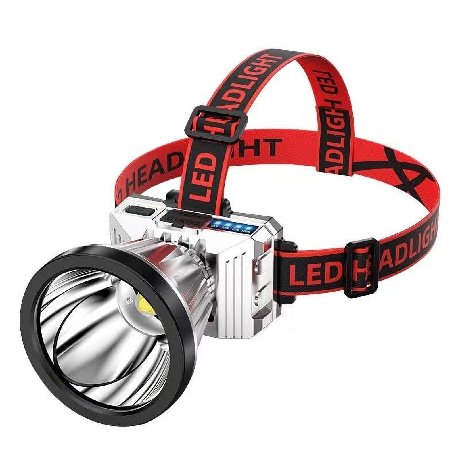 Super Bright Rechargeable Highpower Headlights, Gold Outdoor Camping