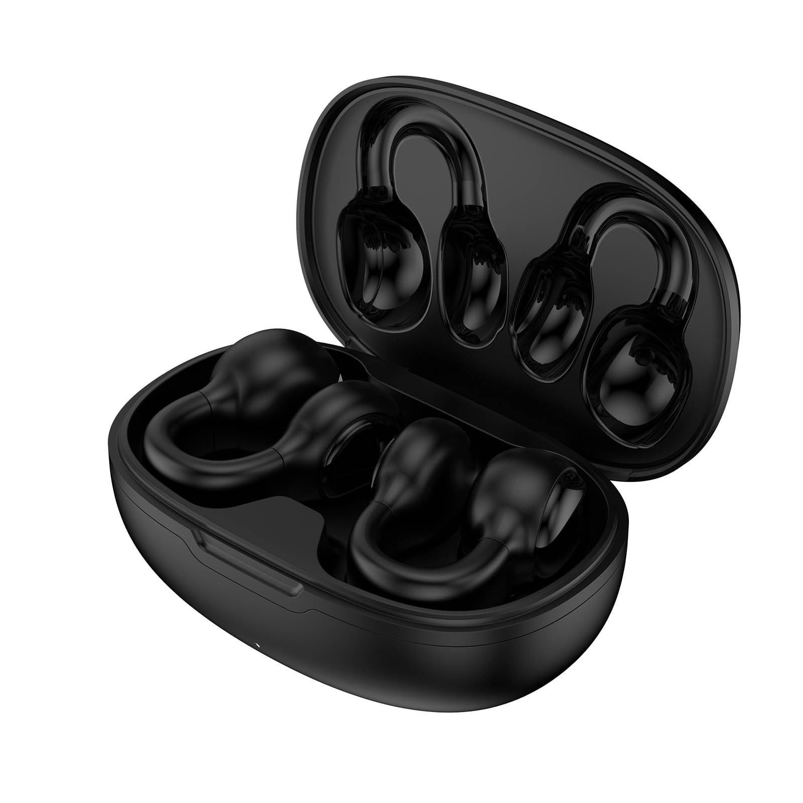 WEMDBD Wireless Ear Clip BoneConduction Headphones Bluetooth Mini