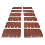 WEN 1/3 Sheet Sander Sandpaper, 12-Pack, Assorted Grits