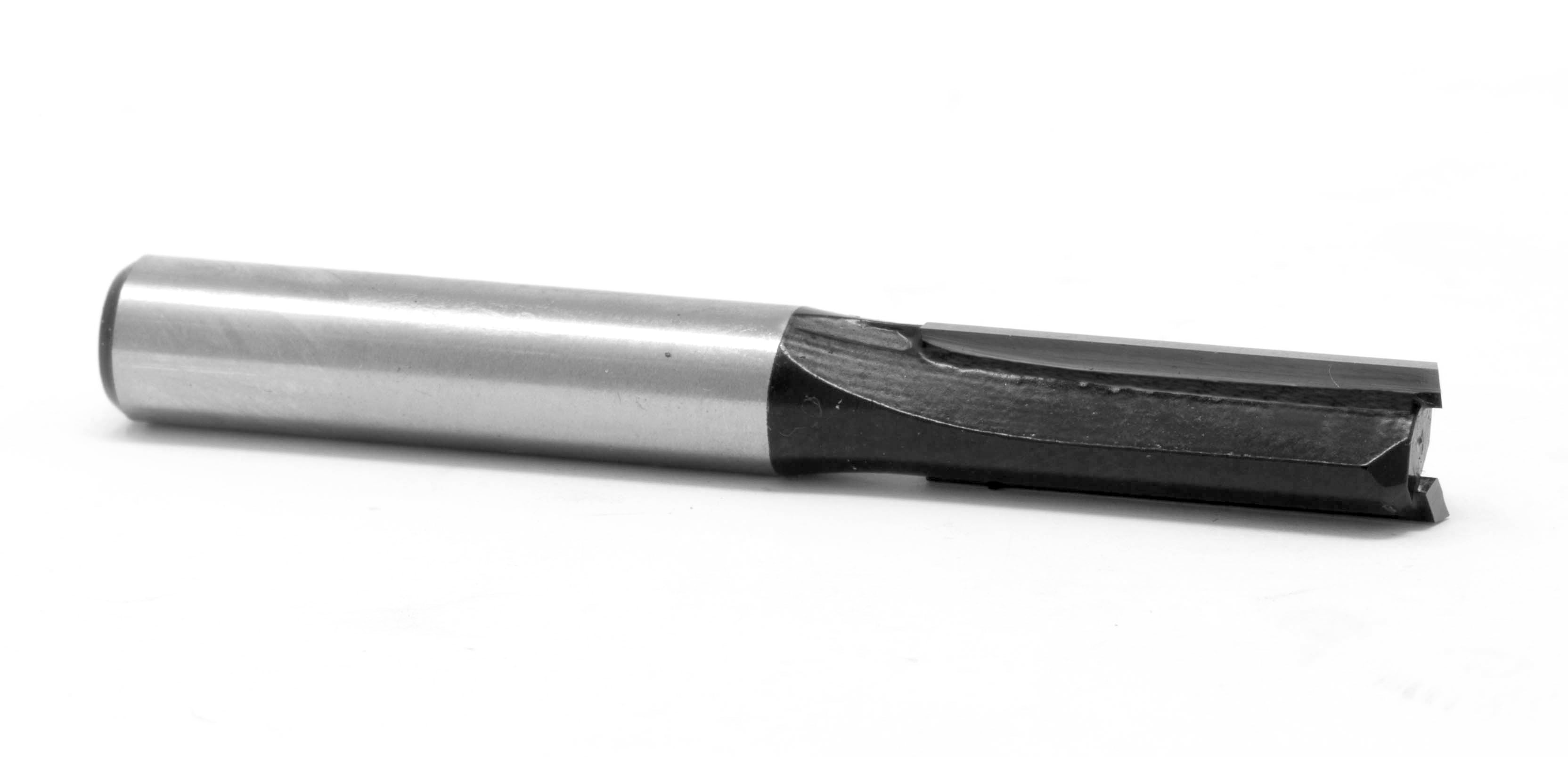 WEN 1/4 in. Straight 2-Flute Carbide-Tipped Router Bit with 1/4 in. Shank and 3/4 in. Cutting Length