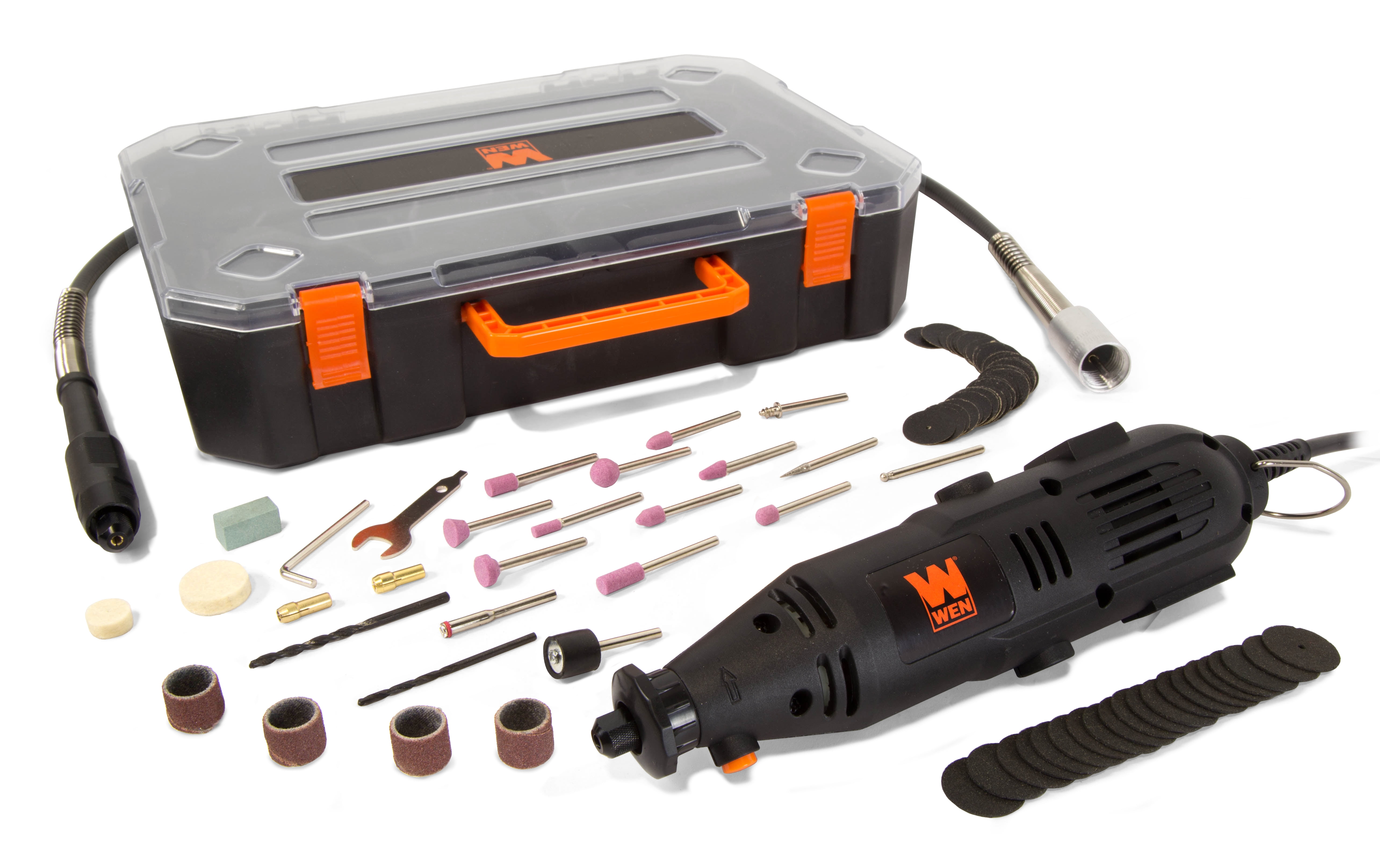 WEN 230282A 282-Piece Rotary Tool Accessory Kit with Carrying Case — WEN  Products