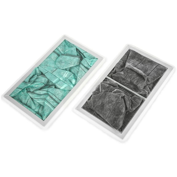 WEN 1-Micron Activated Carbon Inner Air Filter for Allergen and Odor Removal, Two Pack (for 400 CFM Air Filtration Systems)