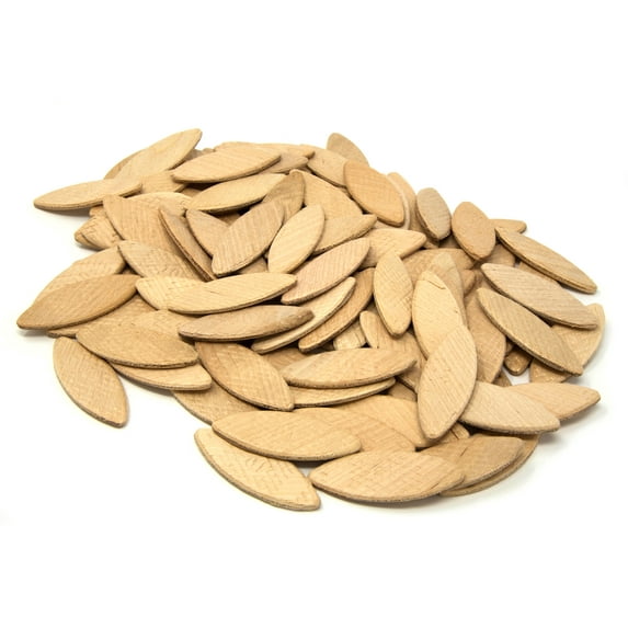 WEN #10 FSC-Certified Birch Wood Biscuits for Woodworking, 100 Pack