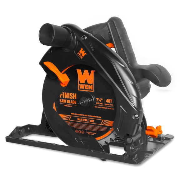 WEN 13-Amp 7.25-Inch Sidewinder Circular Saw with 2.6-Inch Cutting Depth