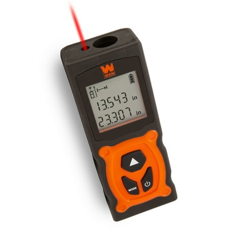 WEN 130-Feet Laser Distance Measure with Backlit Screen