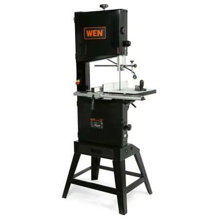 WEN 14-Inch Two-Speed Band Saw with Stand and Work Light