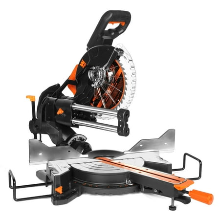 WEN 15-Amp 10-Inch Dual Bevel Sliding Compound Miter Saw with LED Cutline
