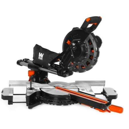 WEN 15-Amp 10-Inch Single-Bevel Sliding Compound Miter Saw with Laser (MM1014T)