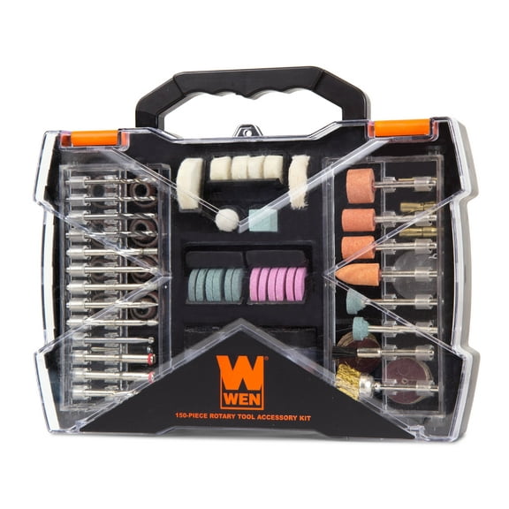 WEN 150-Piece Rotary Tool Accessory Kit with Carrying Case