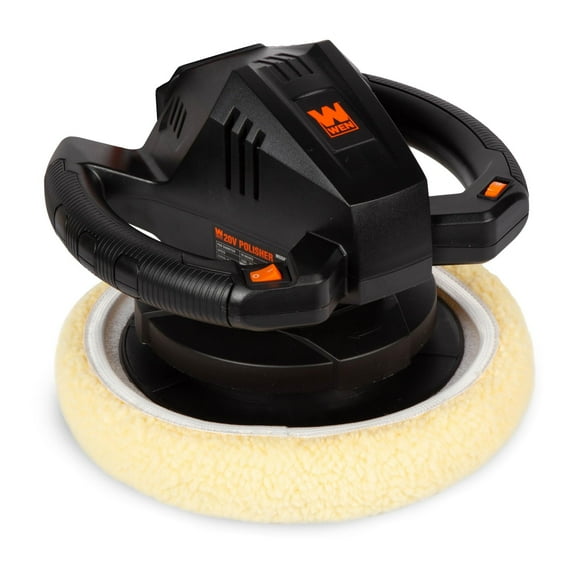 WEN 20870BT 20V Max Cordless 10-Inch Random Orbital Polisher and Waxer Kit (Tool Only Battery Not Included)