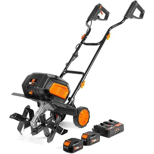 WEN 20V Max Cordless 14Inch Brushless Electric Tiller