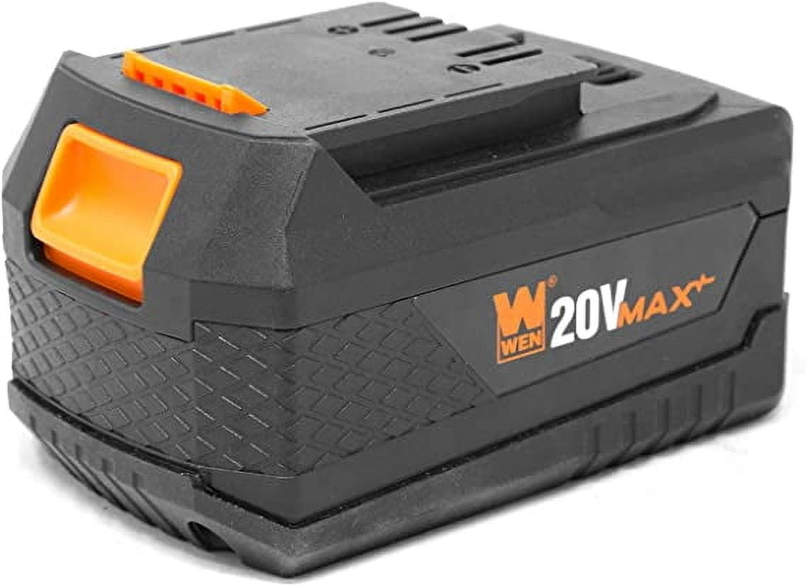 WEN 20V Max Lithium-Ion 4.0 Ah Rechargeable Replacement Battery