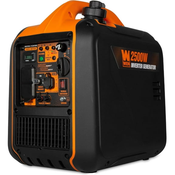 WEN 2500-Watt Inverter Generator, Quiet, Portable, and Lightweight with Fuel Shut Off (56250i)