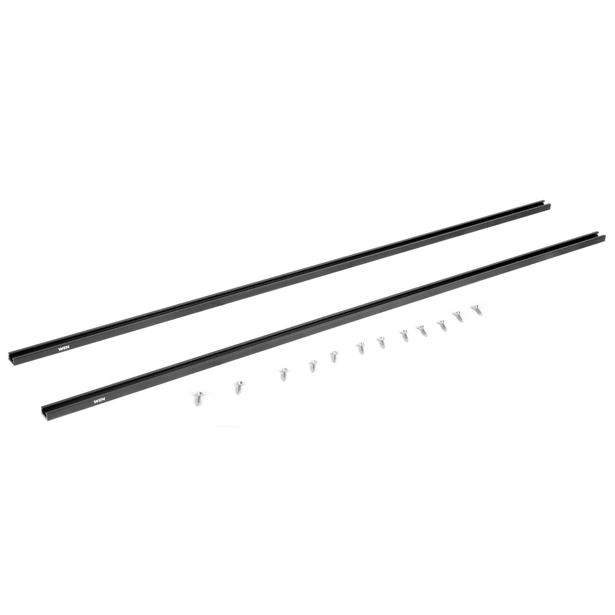 WEN 36Inch Universal TTrack Kit for Woodworking, 2Pack