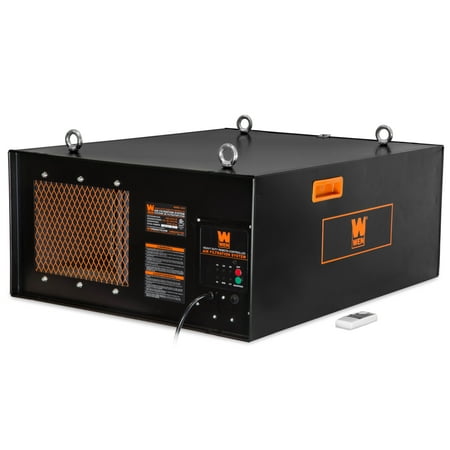 WEN 4.2-Amp 3-Speed Remote-Controlled Industrial-Strength Air Filtration System (750/950/1270 CFM)