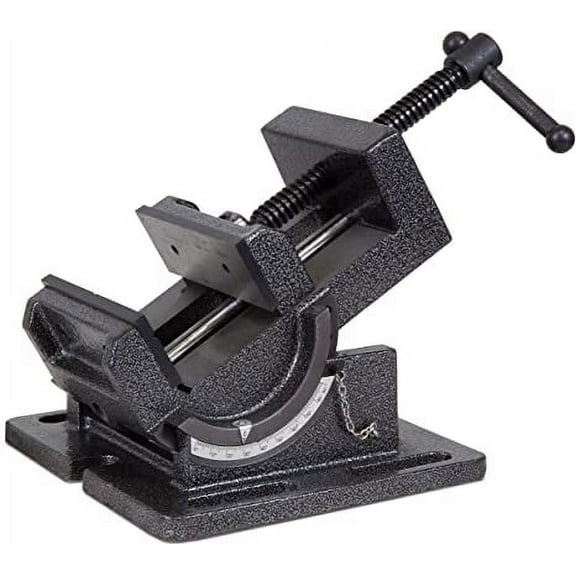 WEN 4.25 in. Industrial Strength Benchtop and Drill Press Tilting Angle Vise