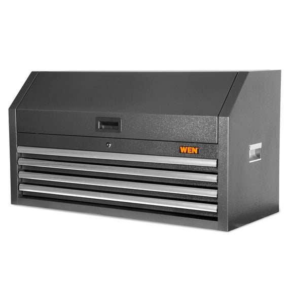 WEN 42-Inch Premium Tool Chest with Heavy Duty 21-Gauge Powder-Coated Steel Construction and Onboard Charging Station (GG421T)