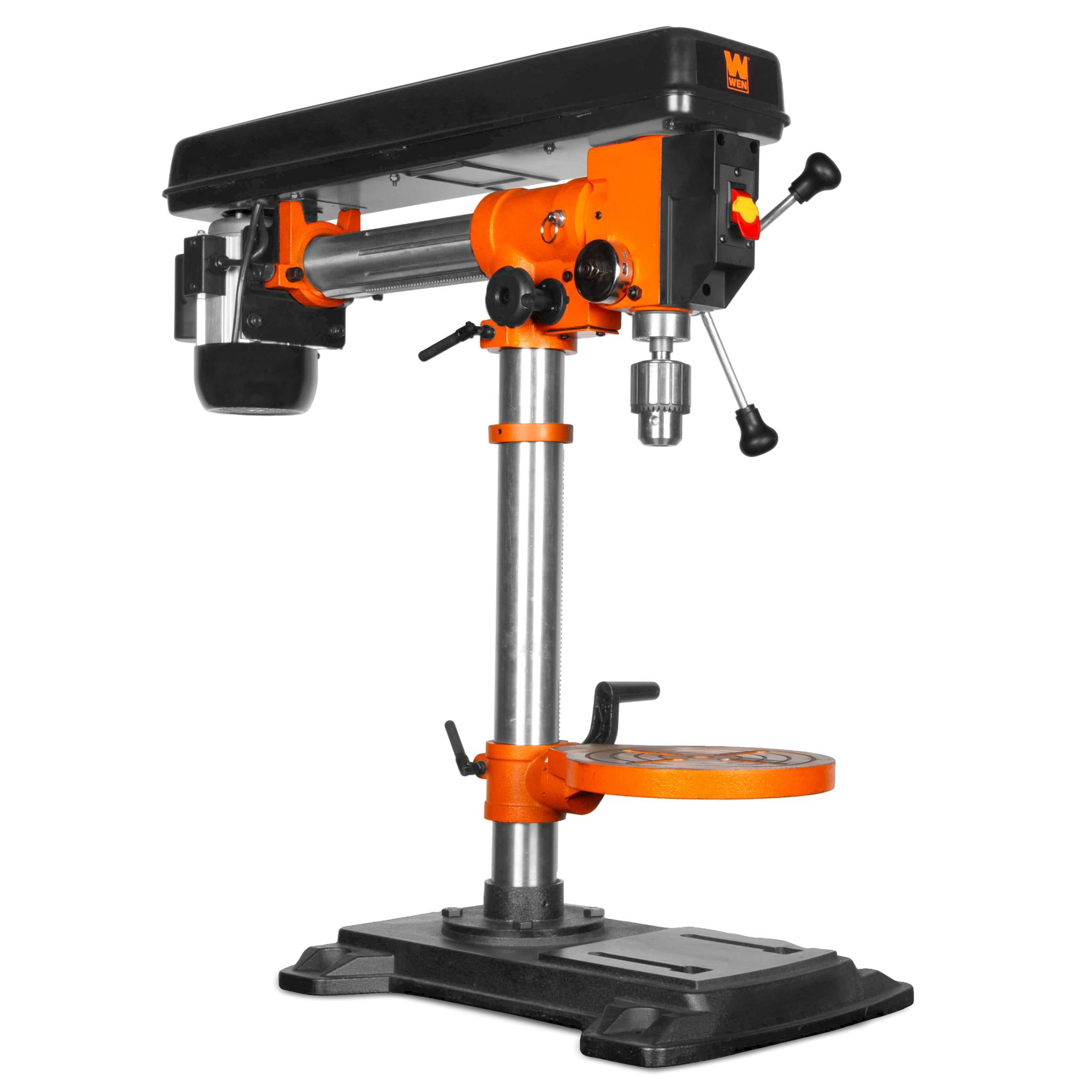 WEN 6.2-Amp 33-Inch 5-Speed Cast Iron Benchtop Radial Arm Drill Press