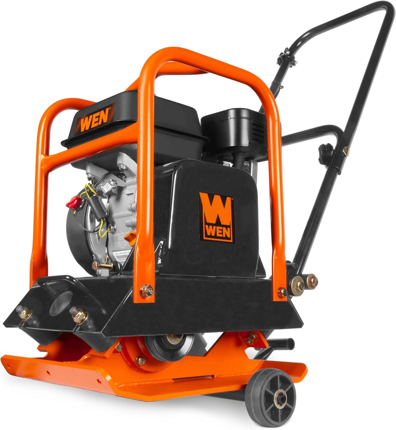 WEN 6.5HP 196cc Plate Compactor with 3350-Pound Compaction Force