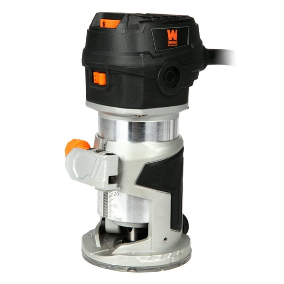 WEN 6-Amp Handheld 1/4-Inch Variable Speed Laminate Trim Router for Woodworking