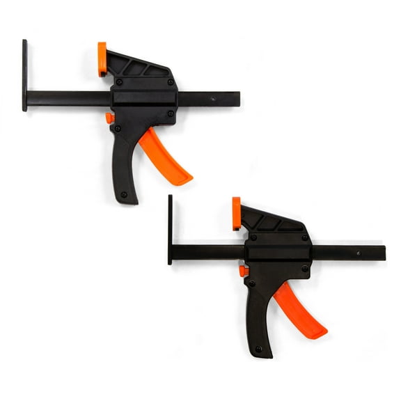 WEN 6-Inch Quick Release Track Saw Clamps, Two-Pack