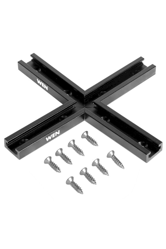 6-Inch Universal T-Track Intersection Kit for Woodworking