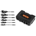 thumbnail image 1 of WEN 6-Piece Tri-Flute Auger Drill Bit Set with Carrying Case, 1 of 6