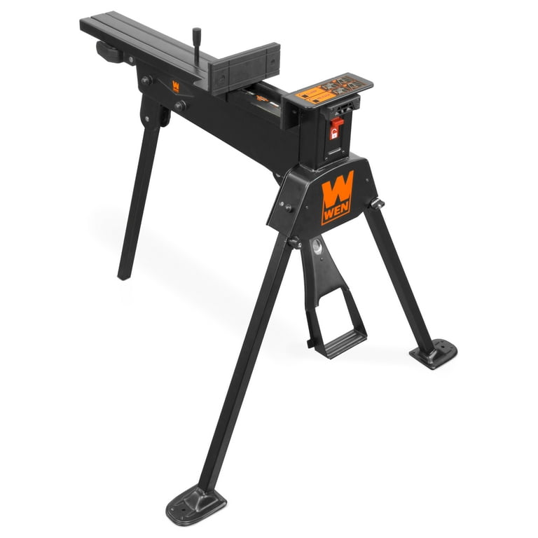 600 lbs. Capacity Portable Clamping Saw Horse Work Bench with Non-Marring Jaws 600 lbs. Capacity Portable Clamping Saw Horse Work Bench with Non-Marring Jaws