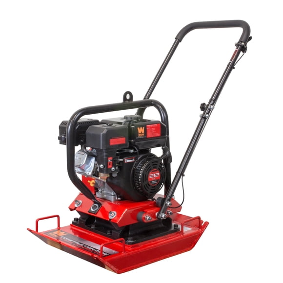 WEN 7 HP 4500-Pound Compaction Force Plate Compactor, CARB Compliant